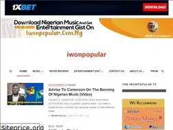 Sites similar to iwonpopular.com.ng