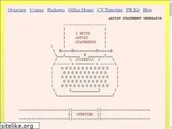 Sites similar to iwriteartiststatements.com