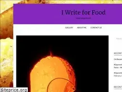 Sites similar to iwriteforfood.com