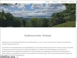 Sites similar to iwwersedser.de