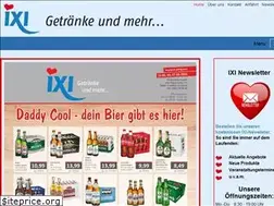 Sites similar to ixi-getraenke.de