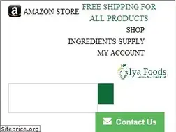 Sites similar to iyafoods.com