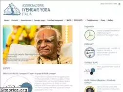 Sites similar to iyengaryoga.it