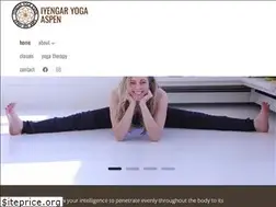 Sites similar to iyengaryogaaspen.com
