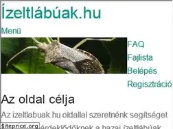 Sites similar to izeltlabuak.hu