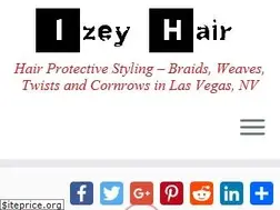 Sites similar to izeyhair.com