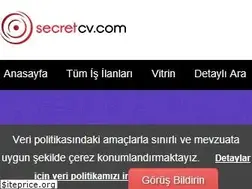 Sites similar to izmir.secretcv.com