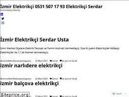 Sites similar to izmirelektriktesisatarizapano.wordpress.com
