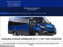 Sites similar to iznajmljivanjeminibusa.rs
