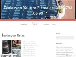 Sites similar to izolasyonyalitimfirmalari.wordpress.com
