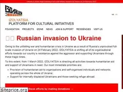 Sites similar to izolyatsia.org