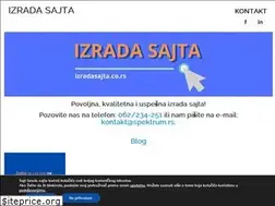 Sites similar to izradasajta.co.rs