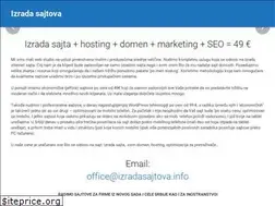Sites similar to izradasajtova.info