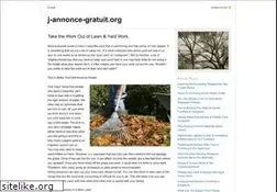 Sites similar to j-annonce-gratuit.org