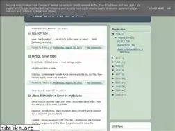 Sites similar to j2eeinaction.blogspot.com