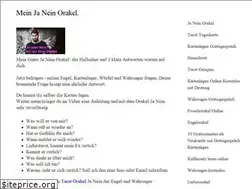 Sites similar to ja-nein-orakel.com