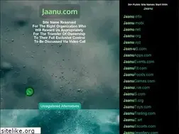 Sites similar to jaanu.com