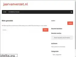 Sites similar to jaarvanverzet.nl