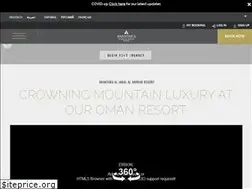 Sites similar to jabal-akhdar.anantara.com