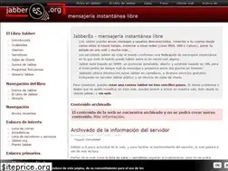 Sites similar to jabberes.org