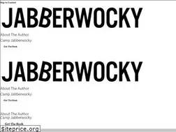 Sites similar to jabberwockybook.com
