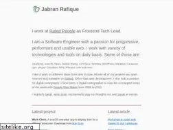 Sites similar to jabran.me