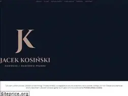 Sites similar to jacekkosinski.pl