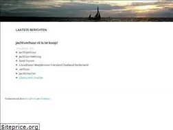 Sites similar to jachtverhuur.nl