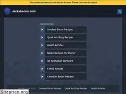 Sites similar to jackabacon.com