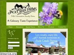 Sites similar to jackcreekfarms.com