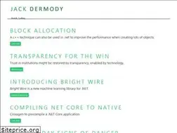 Sites similar to jackdermody.net