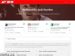 Sites similar to jackdurden.com