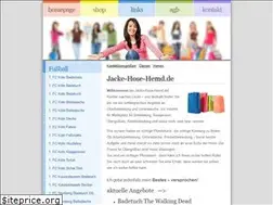 Sites similar to jacke-hose-hemd.de
