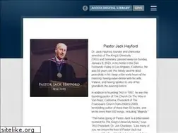 Sites similar to jackhayford.org
