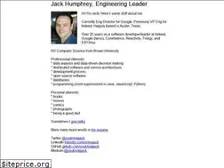Sites similar to jackhumphrey.me