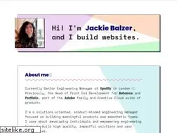 Sites similar to jackiebalzer.com