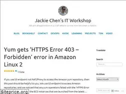 Sites similar to jackiechen.org