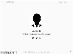 Sites similar to jackieli.dev