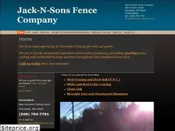 Sites similar to jacknsonsfence.com