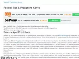 Sites similar to jackpotprediction.co.ke