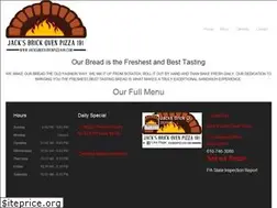 Sites similar to jacksbrickovenpizza191.com