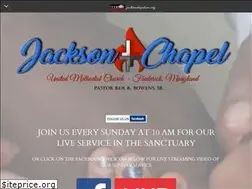 Sites similar to jacksonchapelumc.org