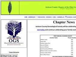Sites similar to jacksoncountyohiogen.com