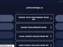 Sites similar to jacksondodge.ca
