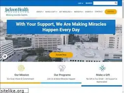 Sites similar to jacksonhealthfoundation.org