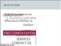 Sites similar to jacksonlegal.com.au