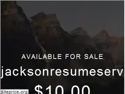 Sites similar to jacksonresumeservice.com