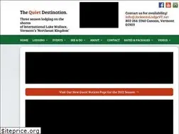Sites similar to jacksonslodgevt.net