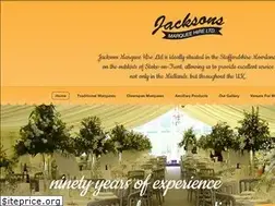 Sites similar to jacksonsmarquees.co.uk