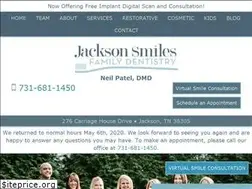 Sites similar to jacksonsmilestn.com